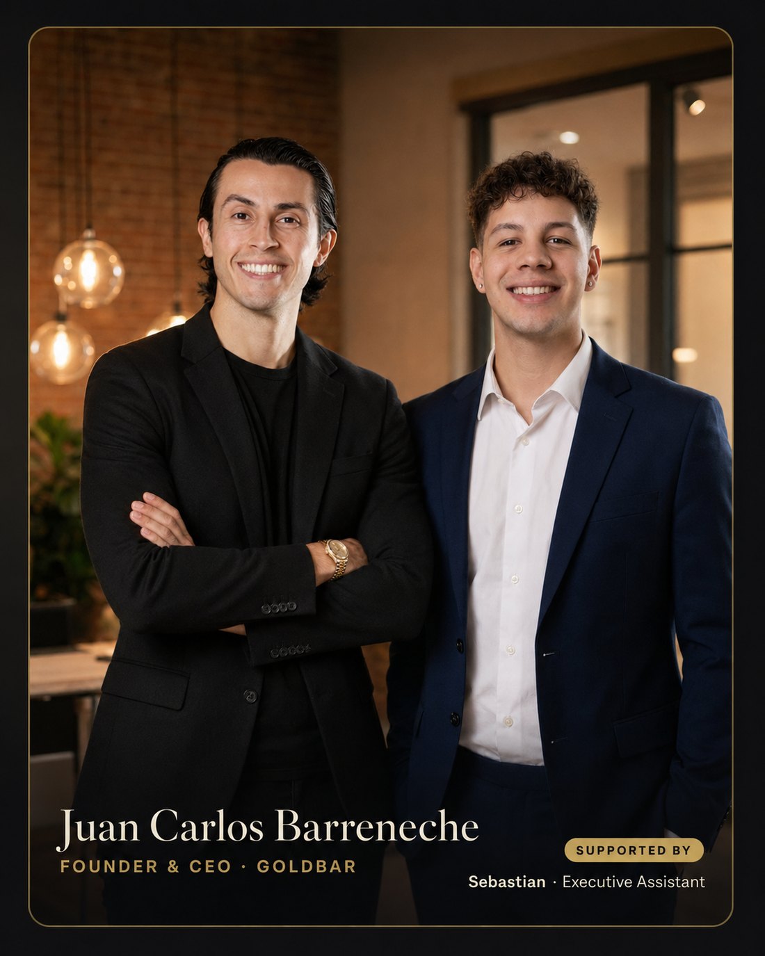 Juan Carlos Barreneche and Sebastian Fuentes